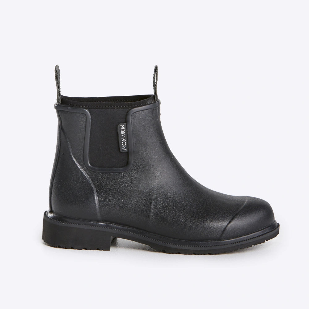 Half boot best sale black