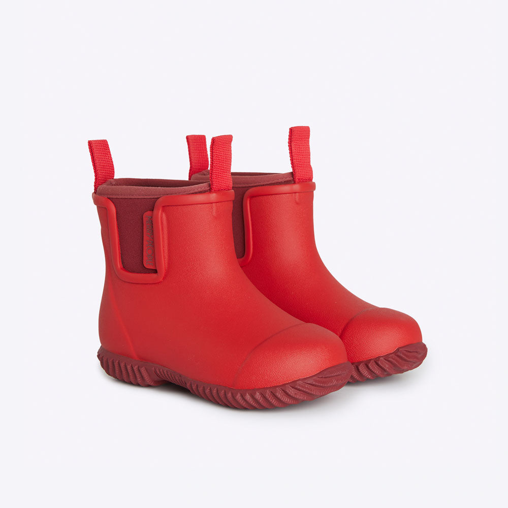 Bobbi Kids Gumboot // Chilli Red