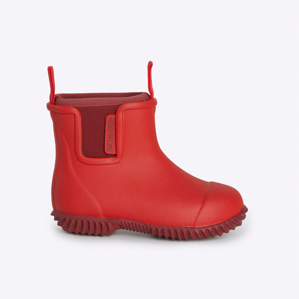 Bobbi Kids Gumboot // Chilli Red