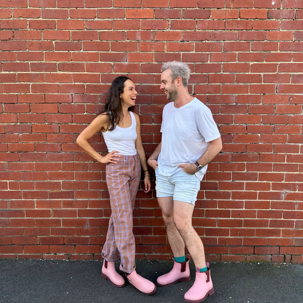 Bobbi Ankle Boot // Dusty Pink