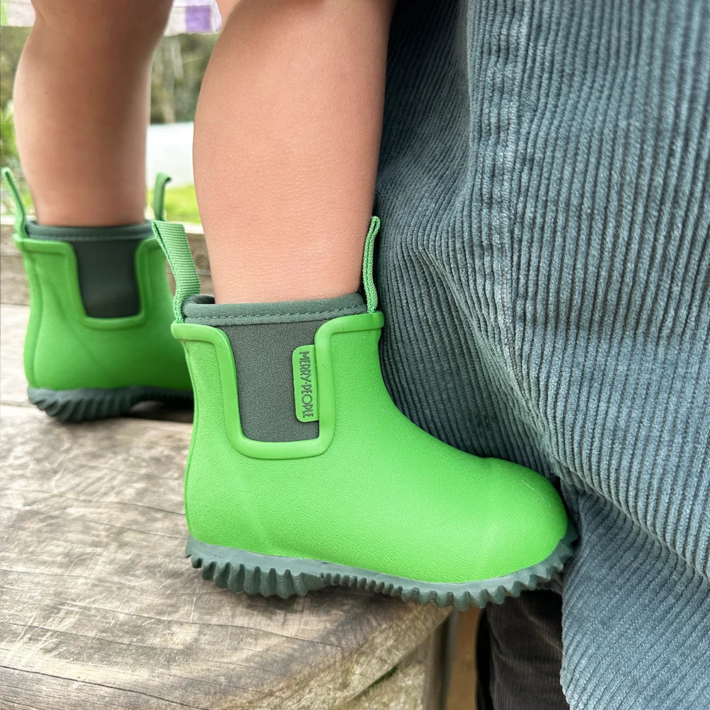 Bobbi Kids Gumboot // Grasshopper Green