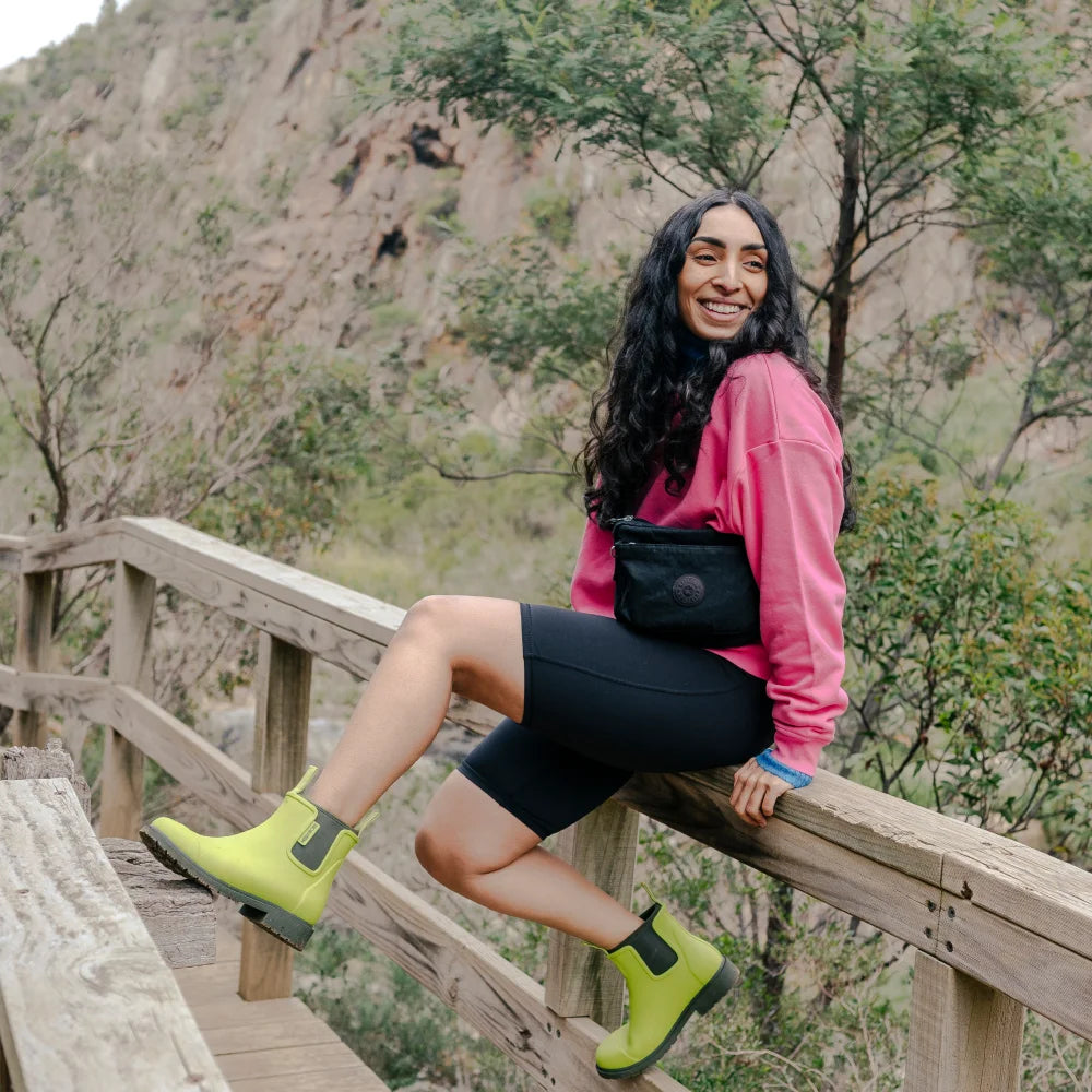 Bobbi Ankle Boot // Lime & Olive