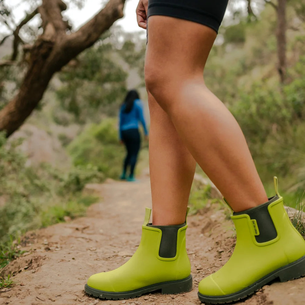 Bobbi Ankle Boot // Lime & Olive