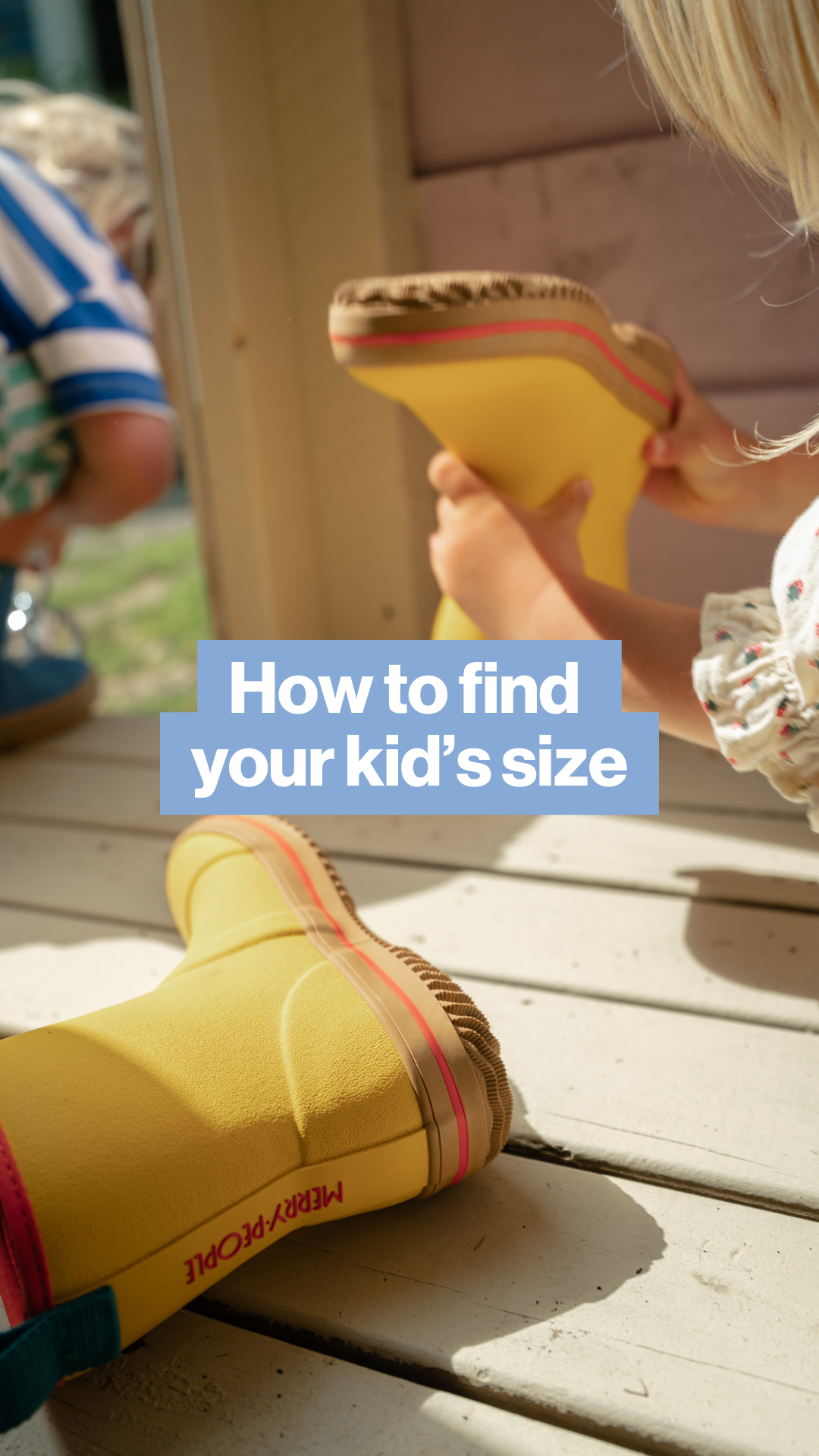 How to find your kid's size