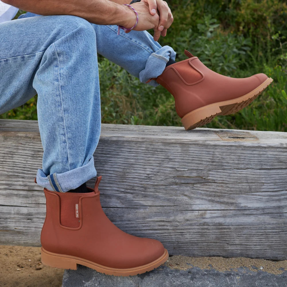 Bobbi Ankle Boot // Rust