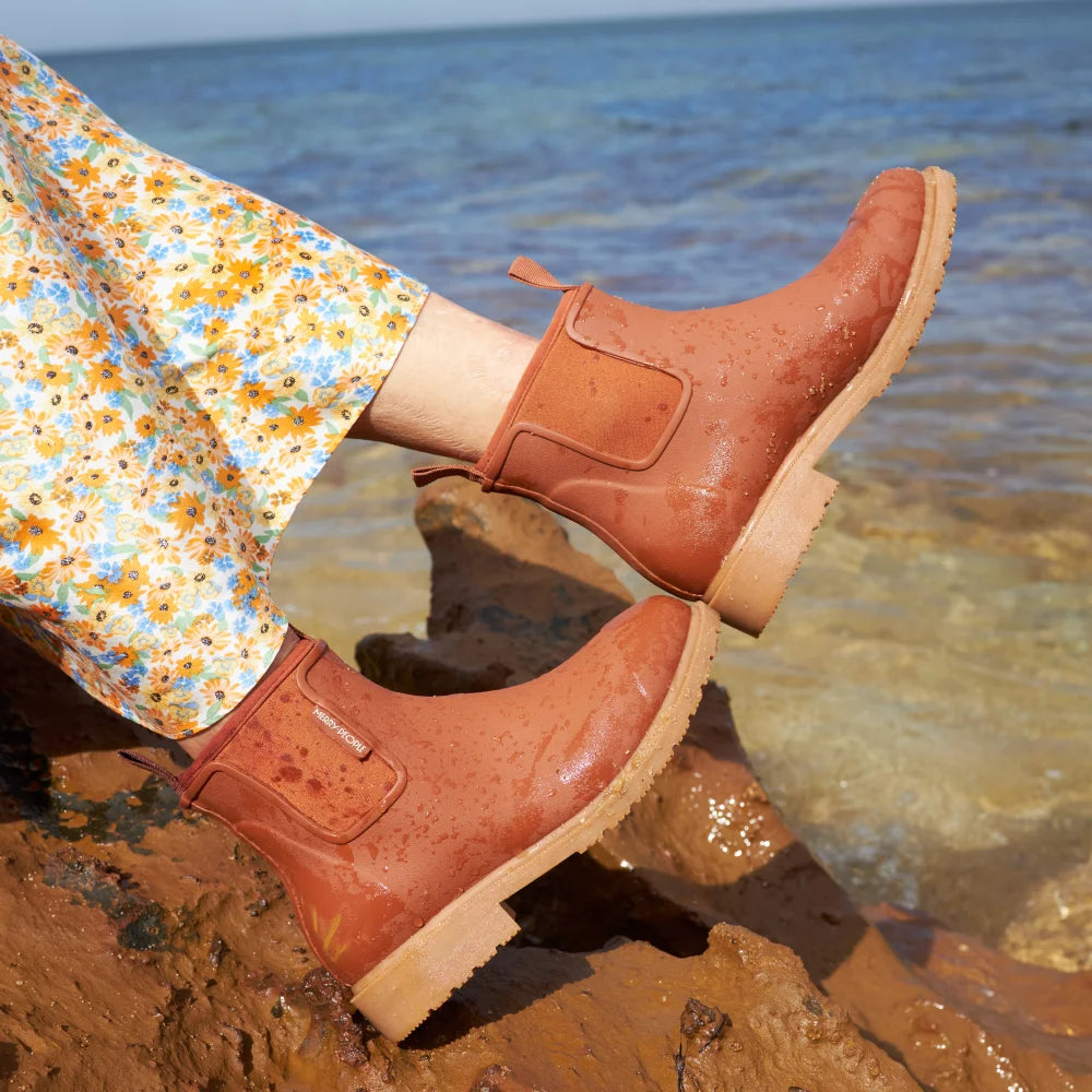 Bobbi Ankle Boot // Rust