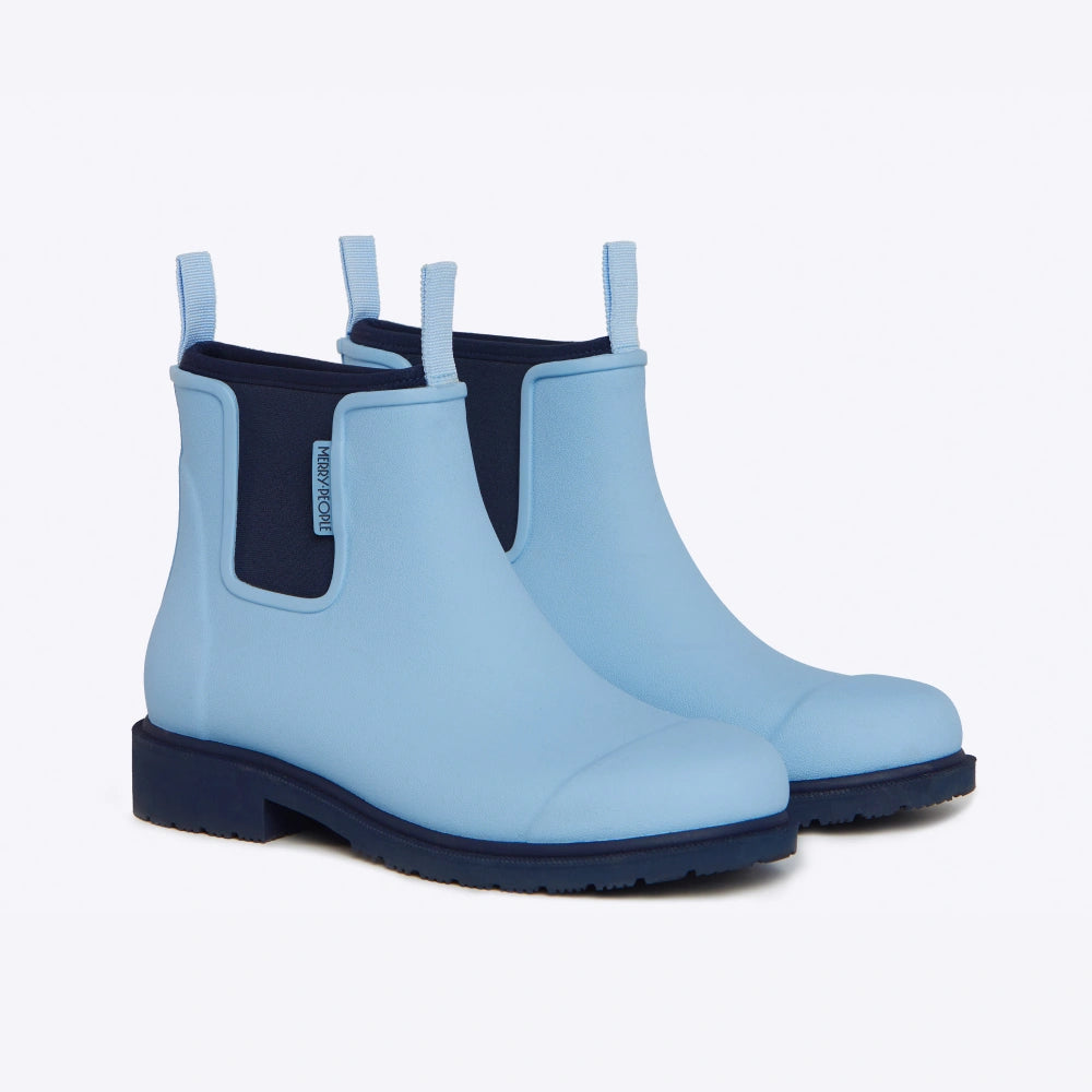 Bobbi Ankle Boot // Sky Blue