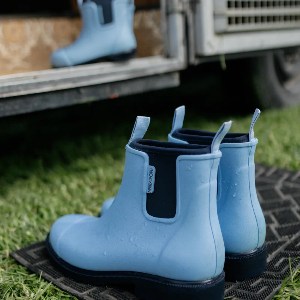 Bobbi Ankle Boot // Sky Blue