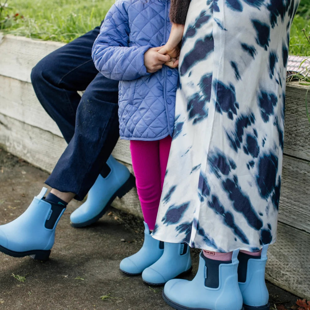 Bobbi Ankle Boot // Sky Blue