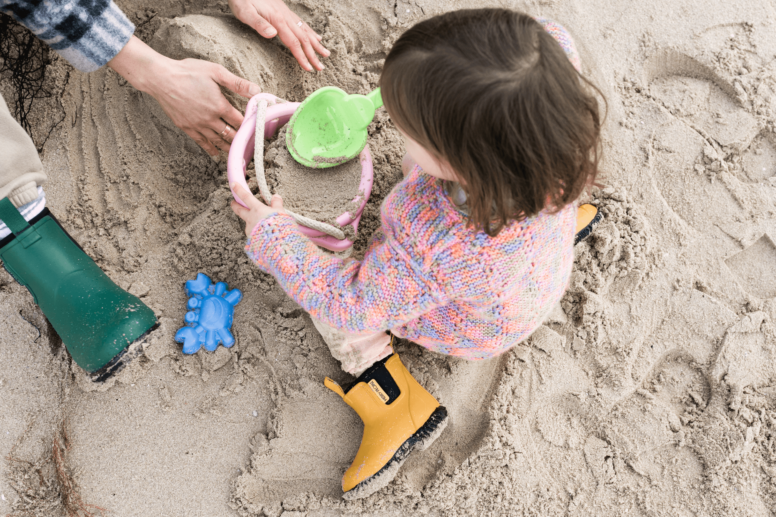 Bobbi Kids Gumboot // Mustard Yellow