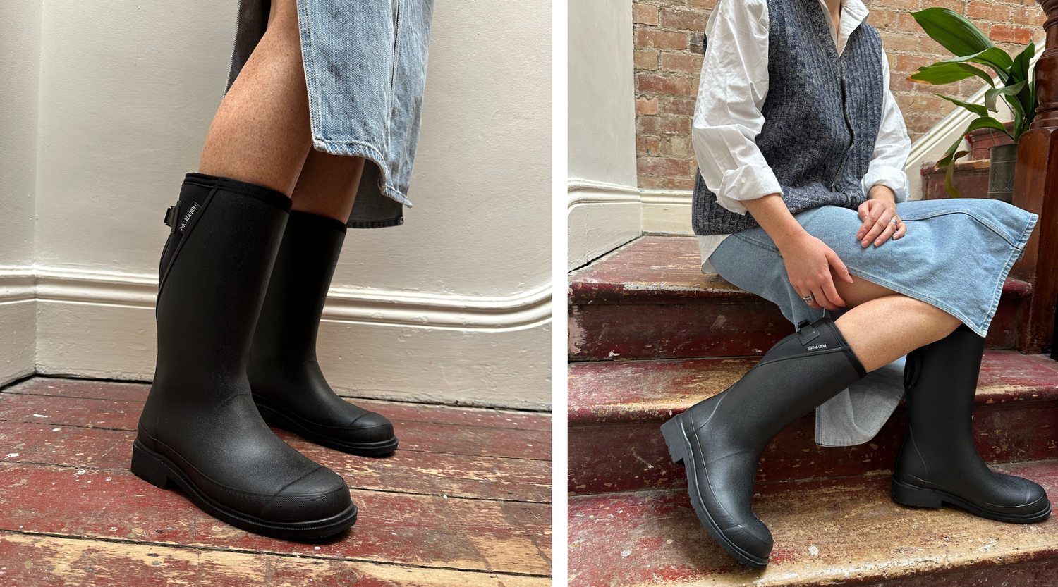 mid-calf rain boot