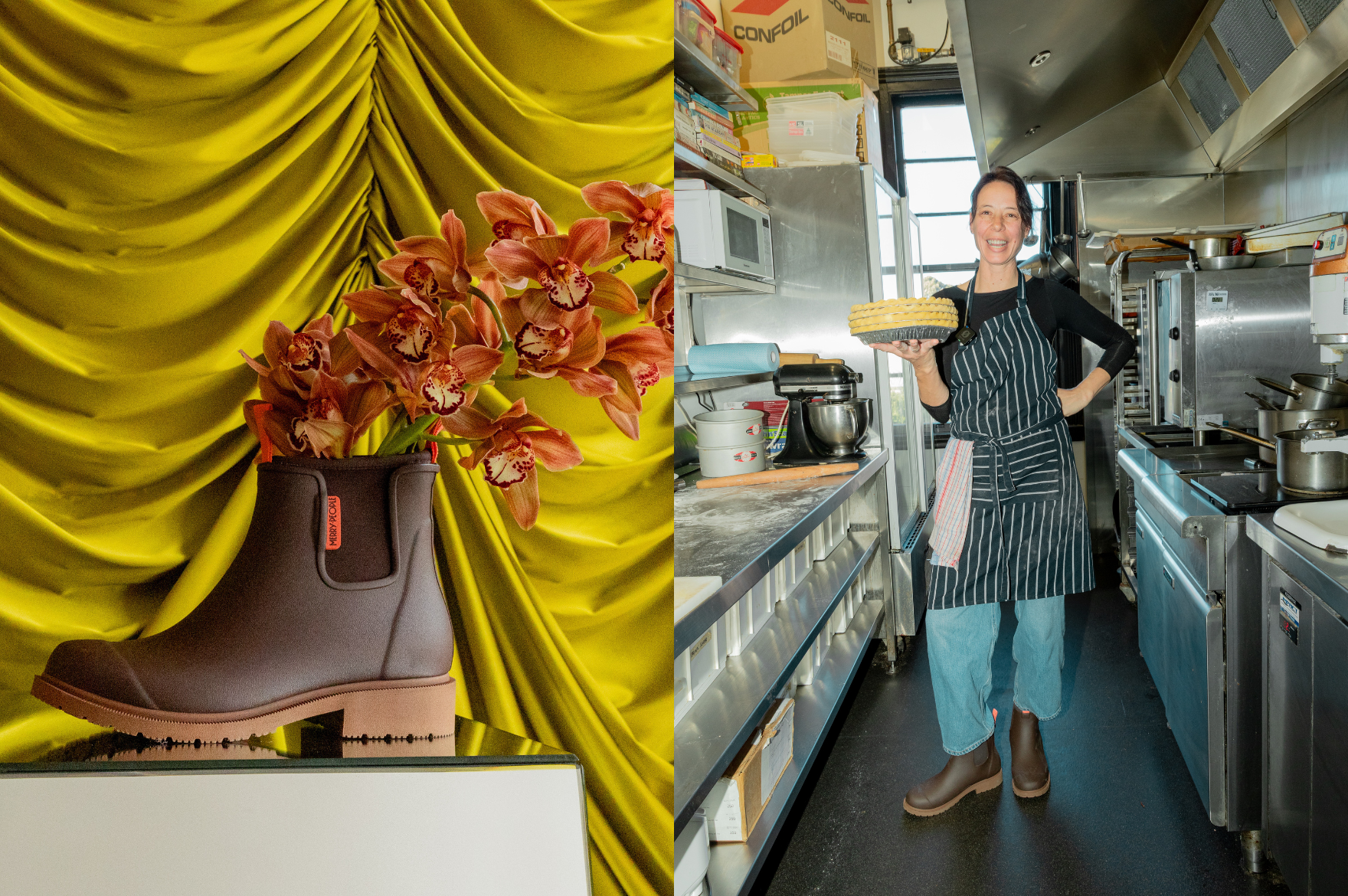 In Their Boots:  3 Melbourne Makers Bring their Mocha Bobbi Boots to Life