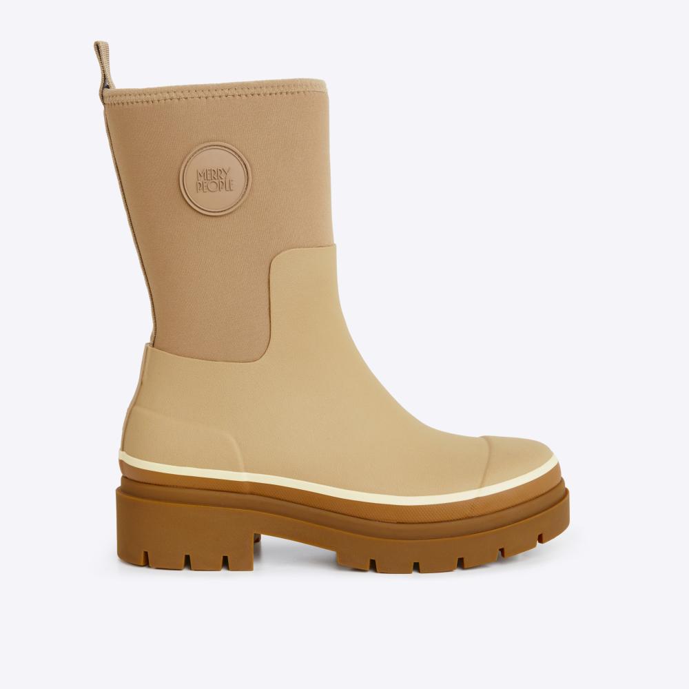 Merry People X Karen Walker Aubrey Boot // Tan