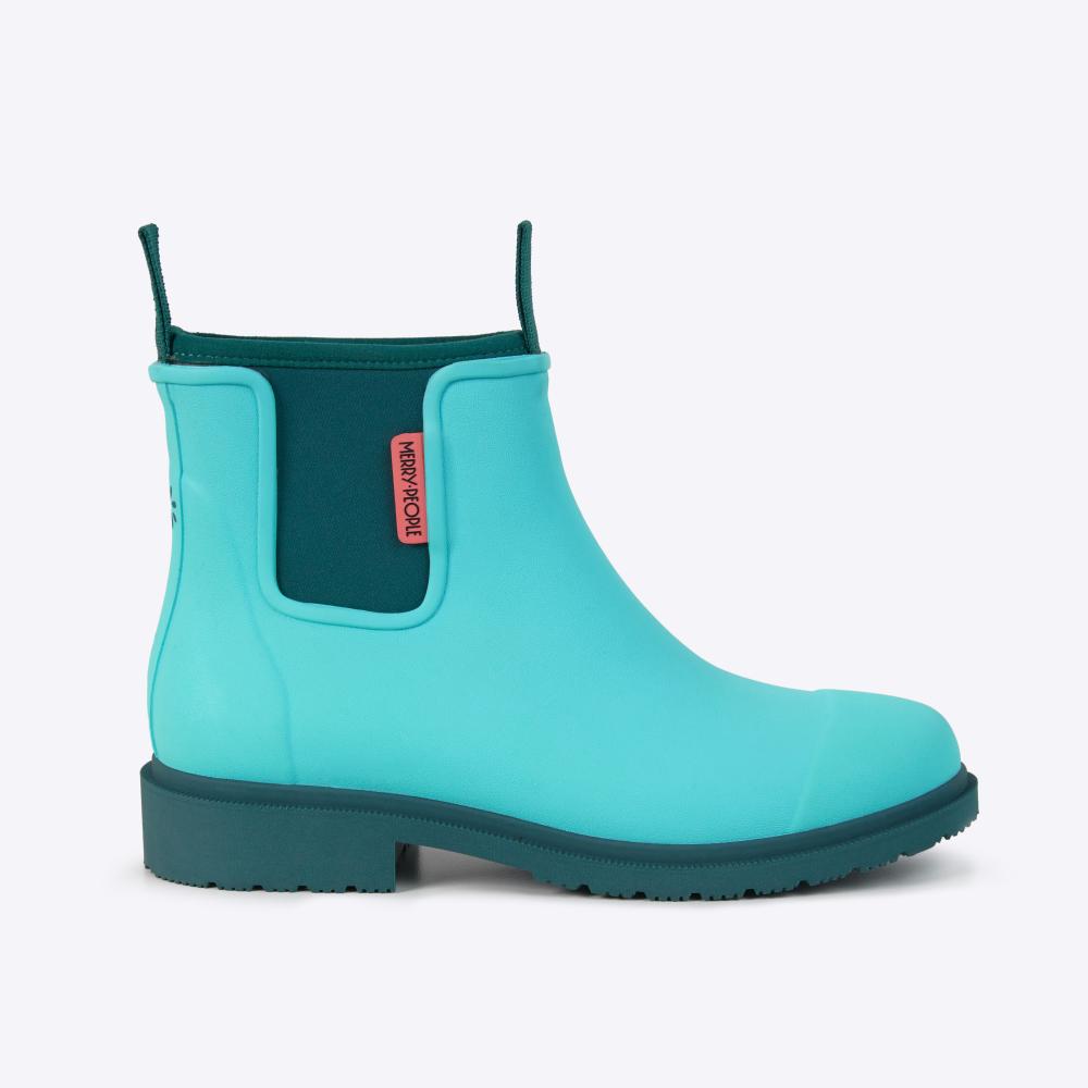 Merry People X Mothers Day Classic Bobbi Ankle Boot // Bright Aqua