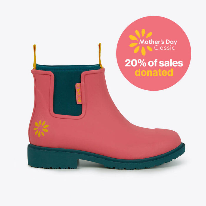 Merry People X Mothers Day Classic Bobbi Ankle Boot // Coral Teal