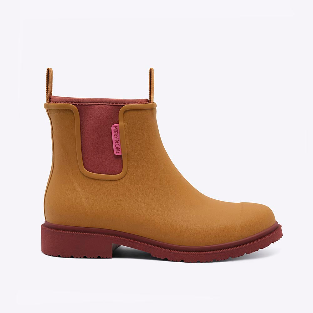 Bobbi Ankle Boot // Ochre