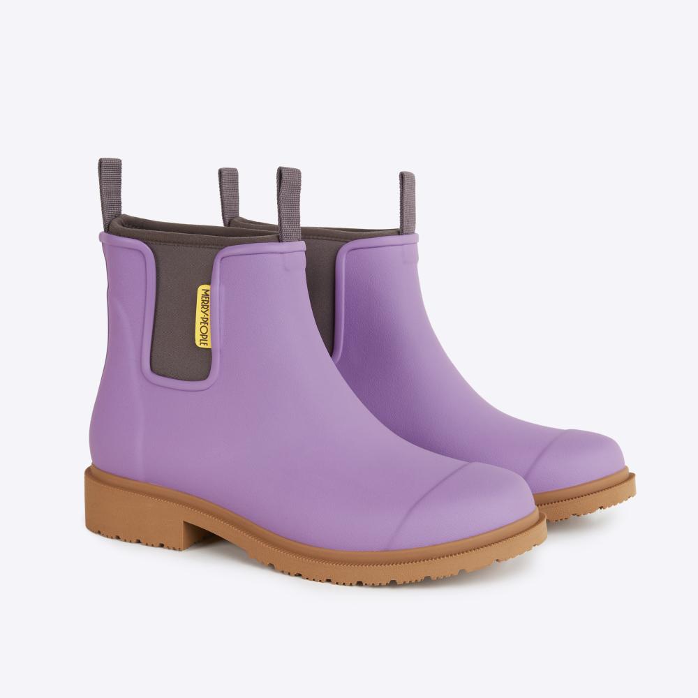 Bobbi Ankle Boot // Dusty Lilac