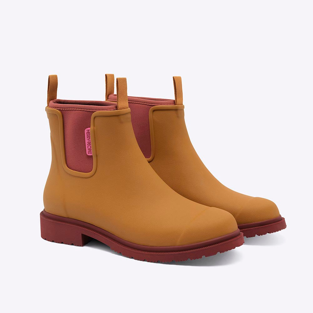 Bobbi Ankle Boot // Ochre