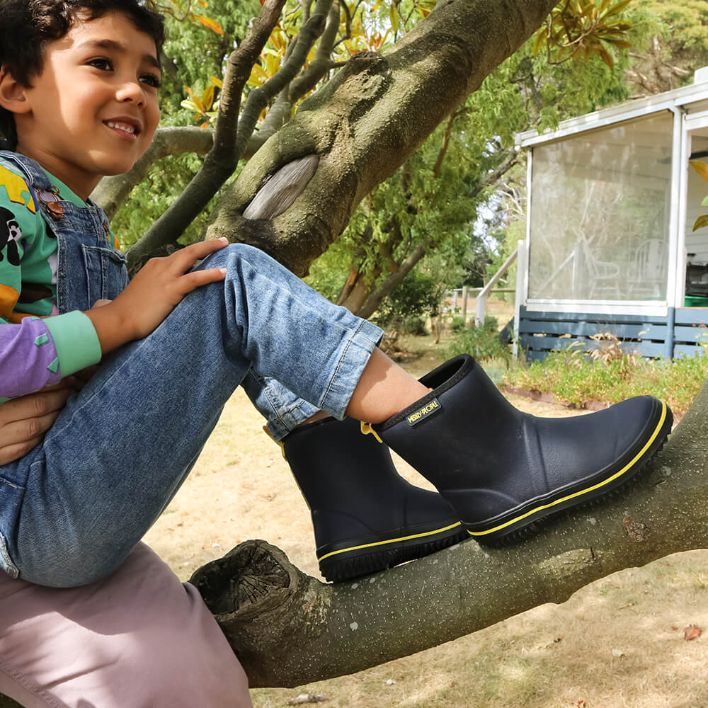 Andie Kids Gumboot // Midnight Blue