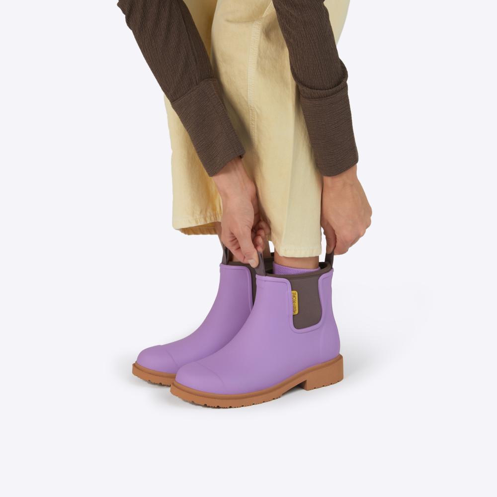 Bobbi Ankle Boot // Dusty Lilac
