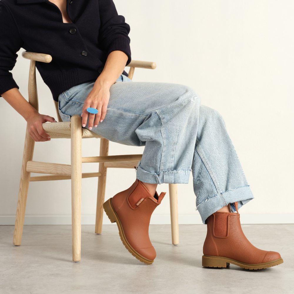 Bobbi Ankle Boot // Rust