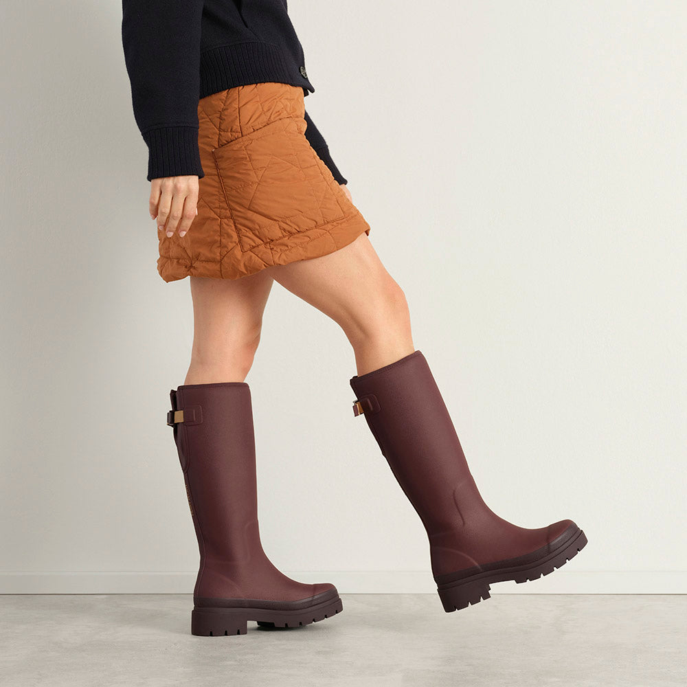 Fergie Tall Boot // Dark Cherry [Retired]