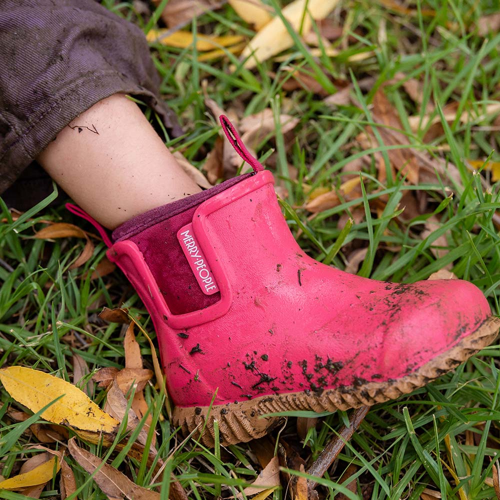 Bobbi Kids Gumboot // Fuchsia Pink