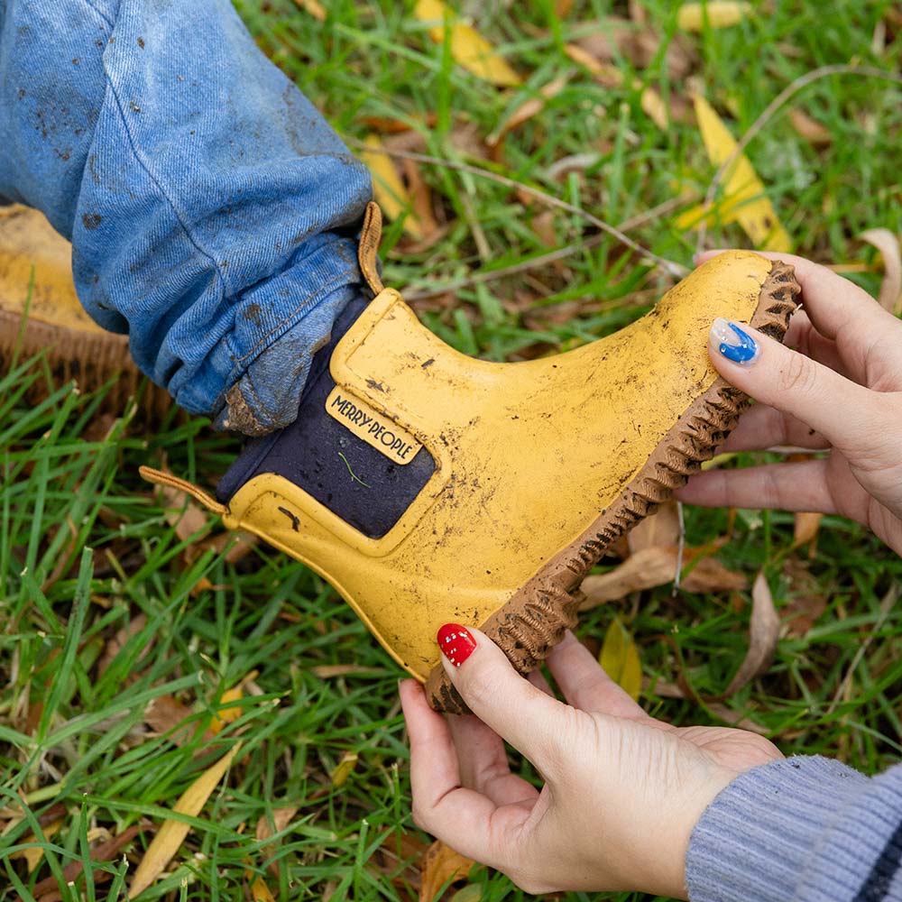 Bobbi Kids Gumboot // Straw