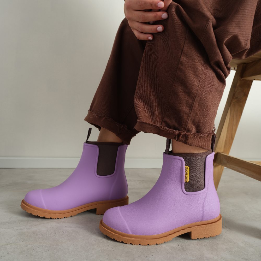 Bobbi Ankle Boot // Dusty Lilac