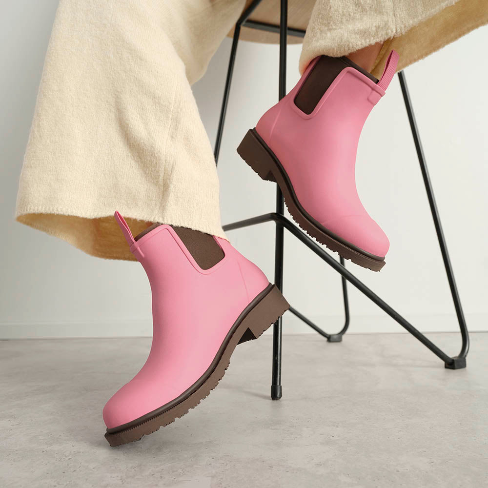 Bobbi Ankle Boot // Musk Pink
