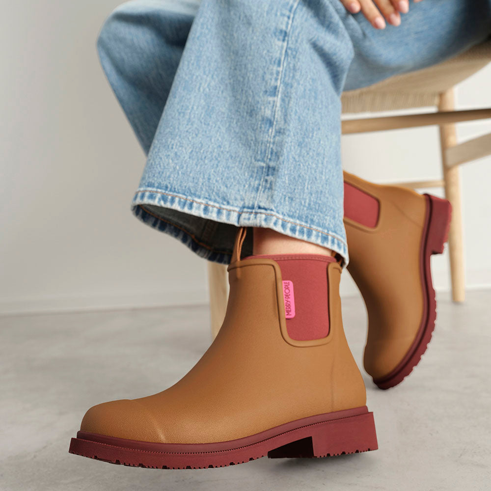 Bobbi Ankle Boot // Ochre