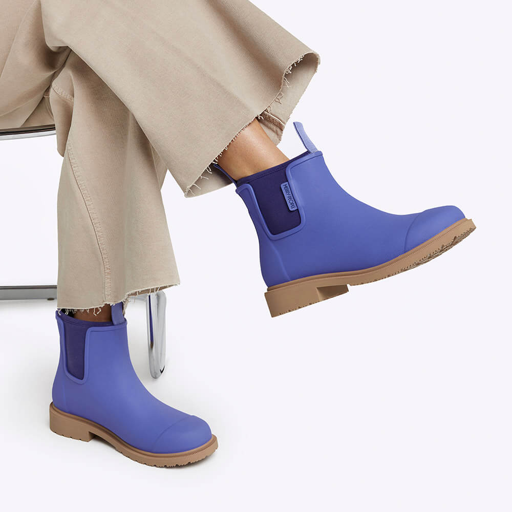 Bobbi Ankle Boot // Violet Blue