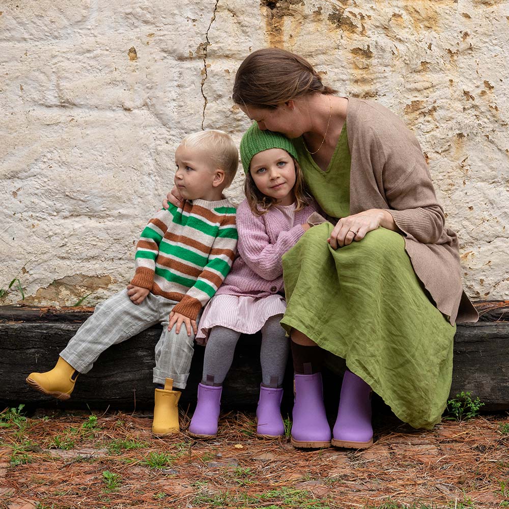 Bobbi Kids Gumboot // Dusty Lilac