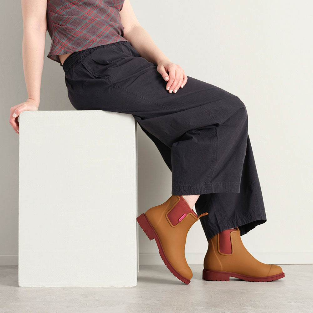 Bobbi Ankle Boot // Ochre