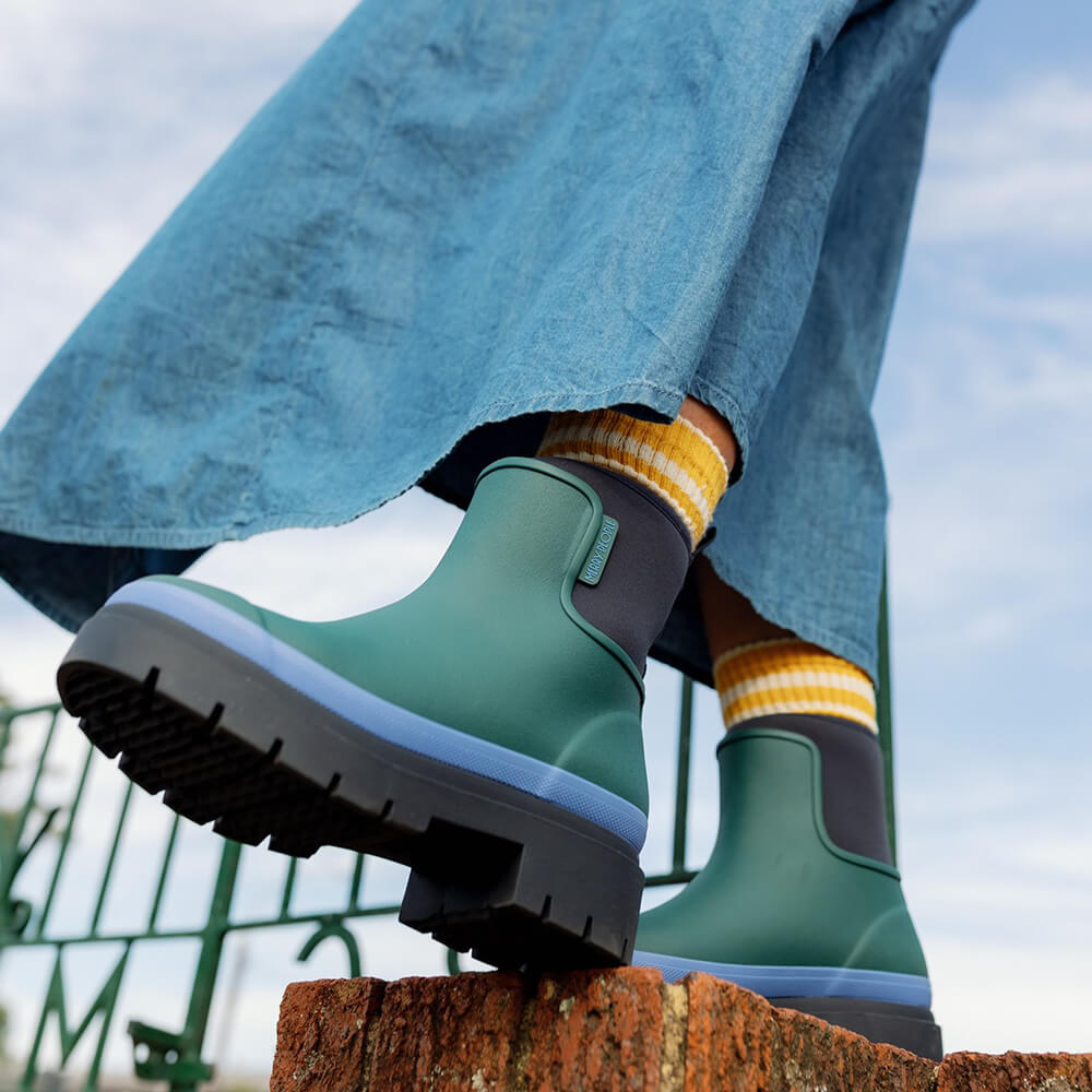 Tully Boot // Ocean Evergreen