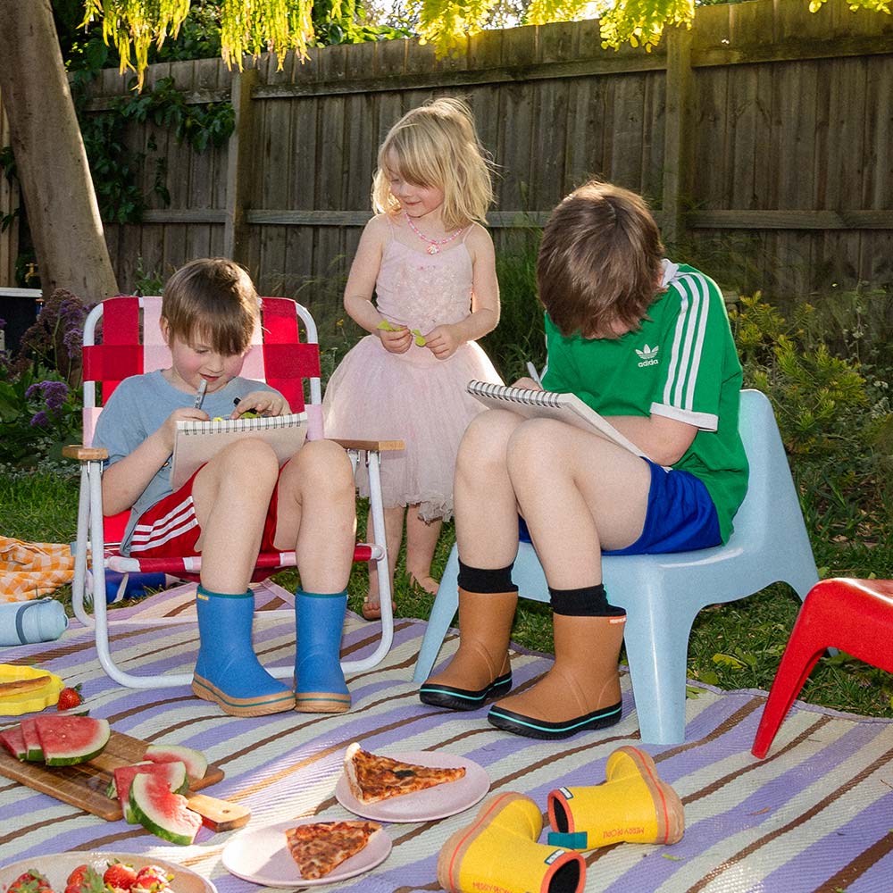 Andie Kids Gumboot // Ocean Blue