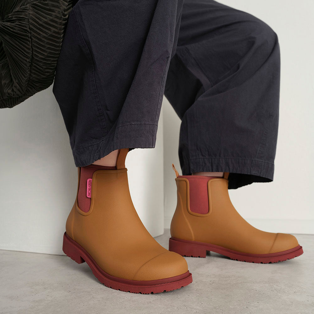 Bobbi Ankle Boot // Ochre