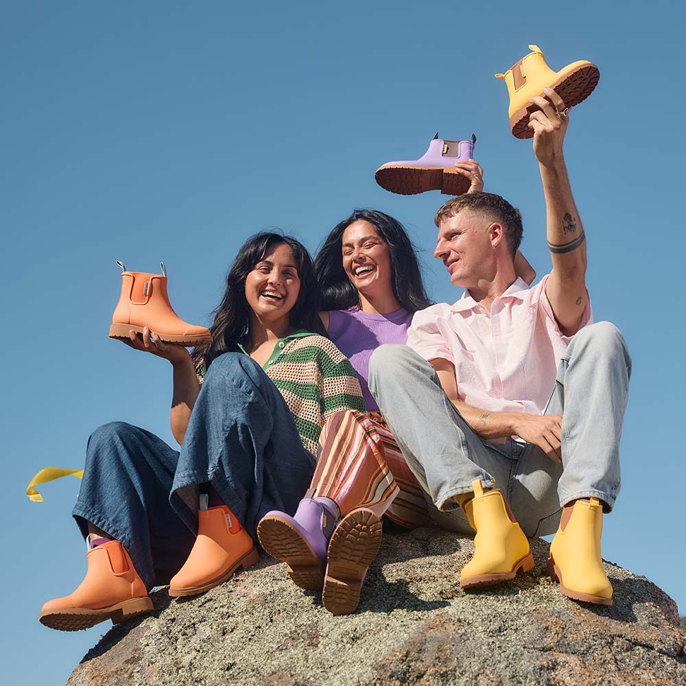 Bobbi Ankle Boot // Sherbet Orange