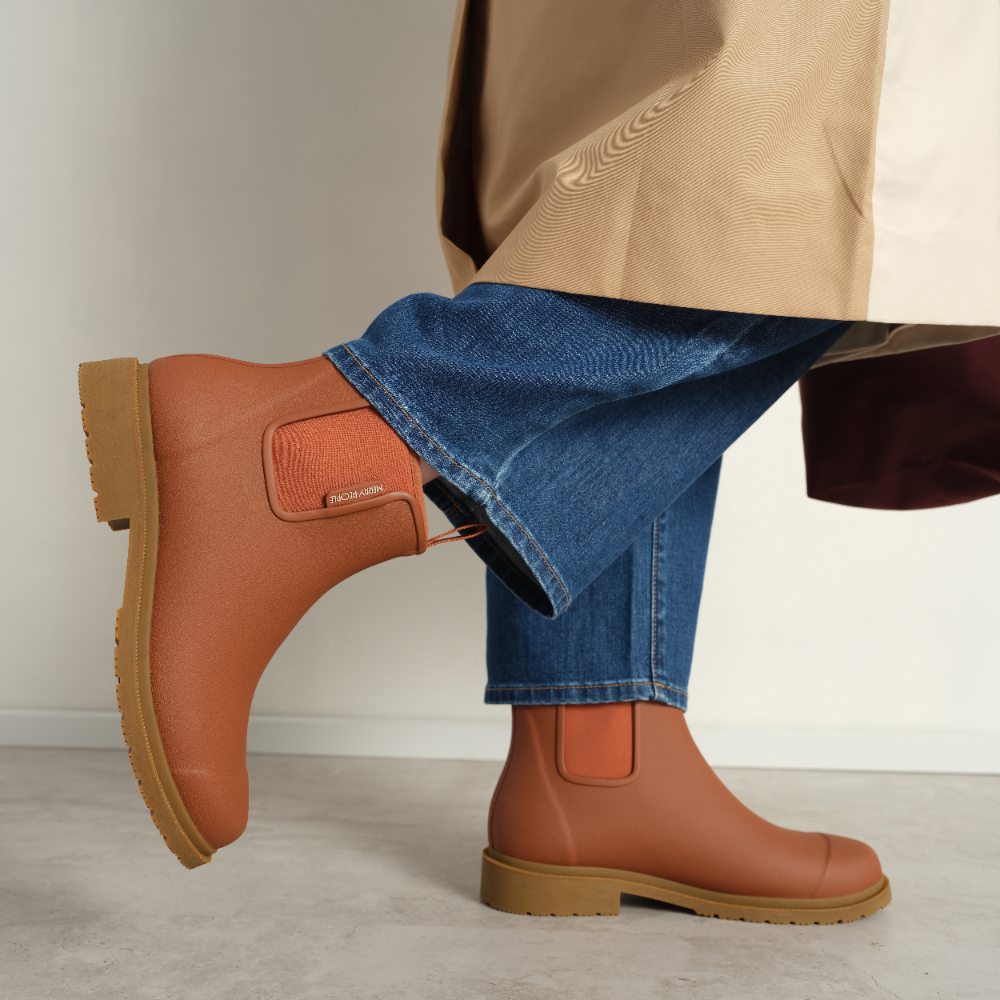 Bobbi Ankle Boot // Rust