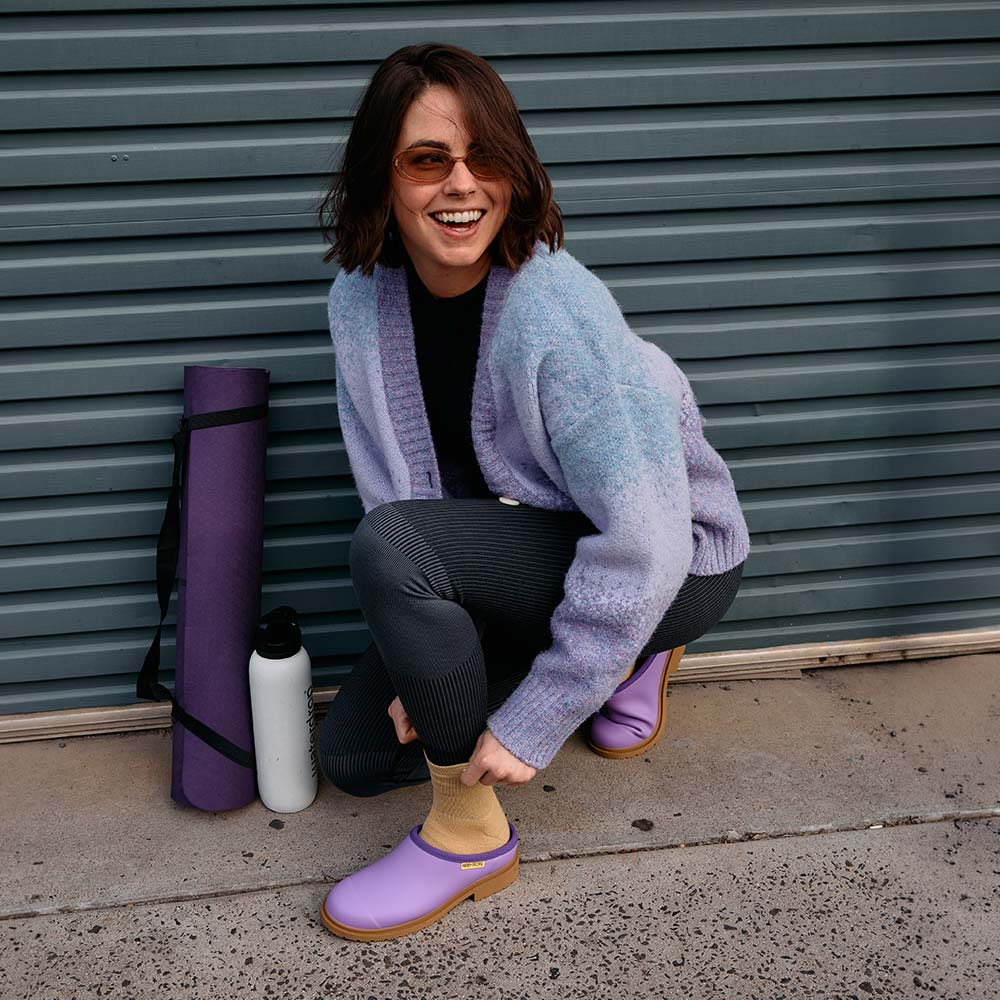 Billie Clog // Dusty Lilac