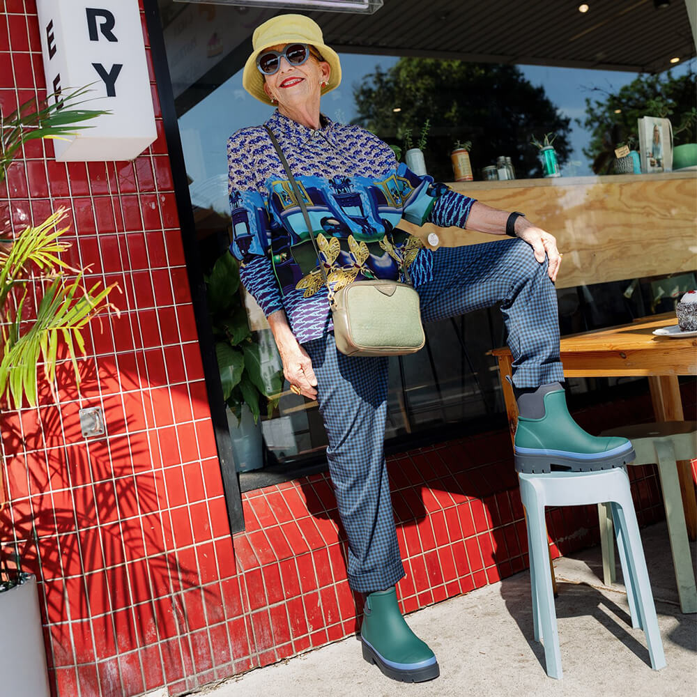 Tully Boot // Ocean Evergreen