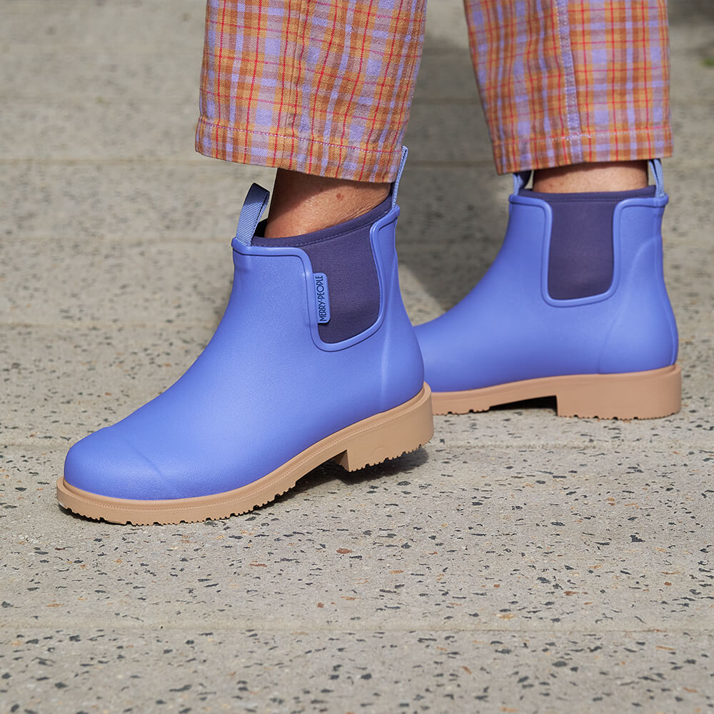 Bobbi Ankle Boot // Violet Blue