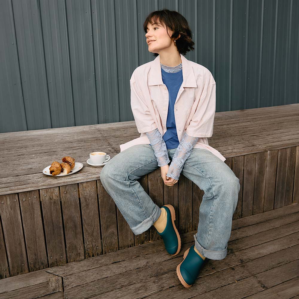 Billie Clog // Teal