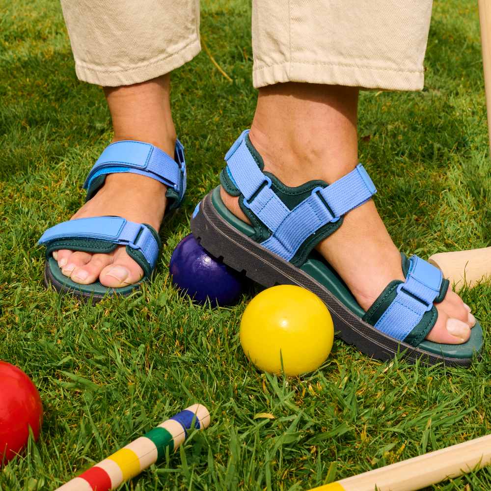 Lochie Sandal // Ocean Evergreen