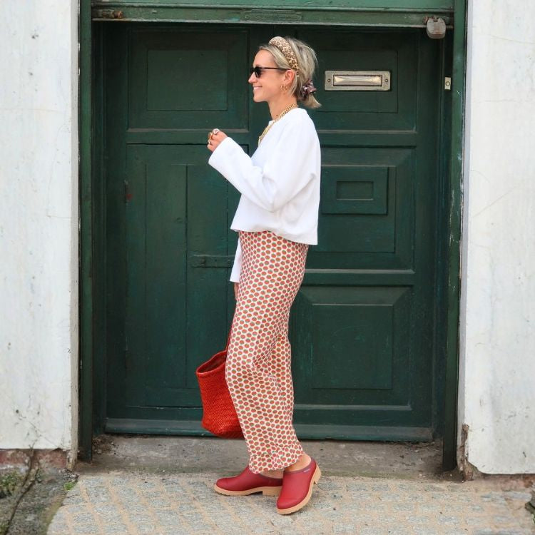 Billie Clog // Brick Red