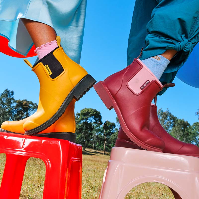 Bobbi Ankle Gumboots - Shop Merry People