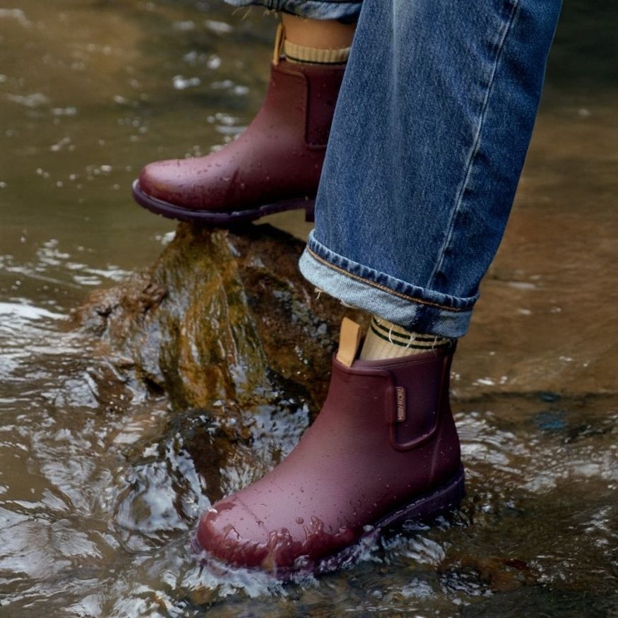 Bobbi Ankle Boot // Dark Cherry