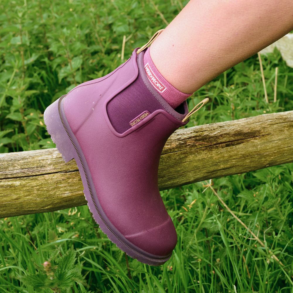 Bobbi Ankle Boot // Dark Cherry