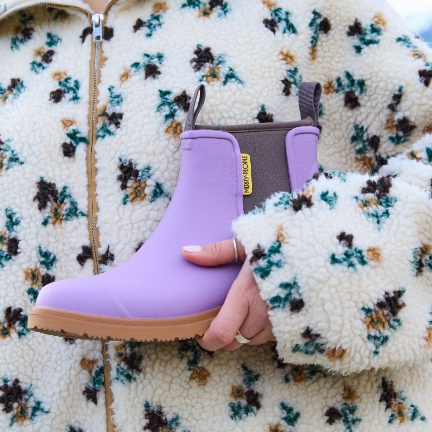 Bobbi Ankle Boot // Dusty Lilac