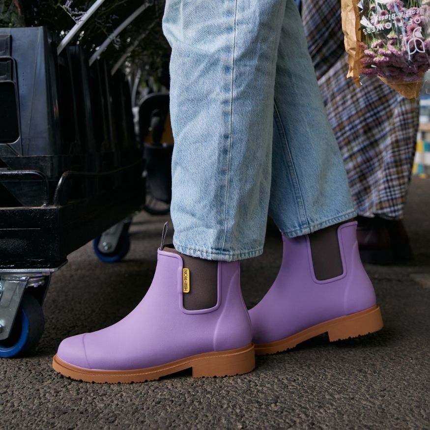 Bobbi Ankle Boot // Dusty Lilac